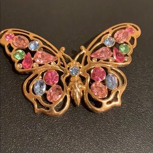 Vintage Nolan Miller Butterfly Pin